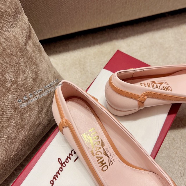 Ferragamo專櫃款女鞋 菲拉格慕高品質新版蝴蝶結VARA單鞋 dx3610
